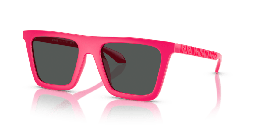 0VE4468U - Versace - (Fuchsia Fluo) Dark Grey - 53 - 19 - 140 MM - Ardor Eyewear 8056262010907