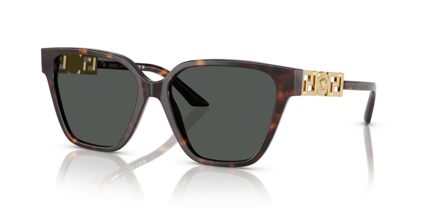 0VE4471B - Versace - (Havana) Dark Grey - 56 - 16 - 140 MM - Ardor Eyewear 8056262019047