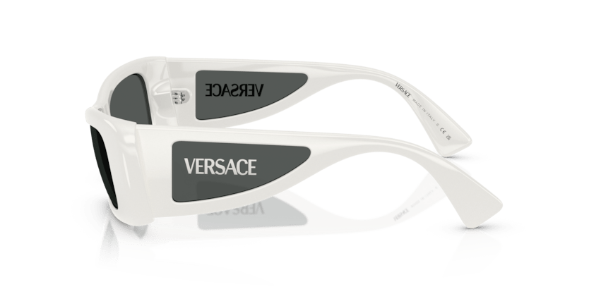 0VE4481 - Versace - (White) Dark Grey - 54 - 17 - 135 MM - Ardor Eyewear 8056262223314