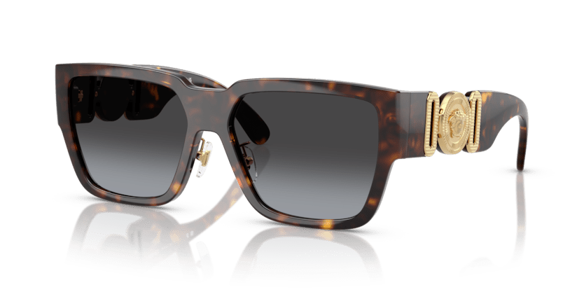 0VE4483D - Versace - (Havana) Grey Gradient - 57 - 16 - 140 MM - Ardor Eyewear 8056262244081