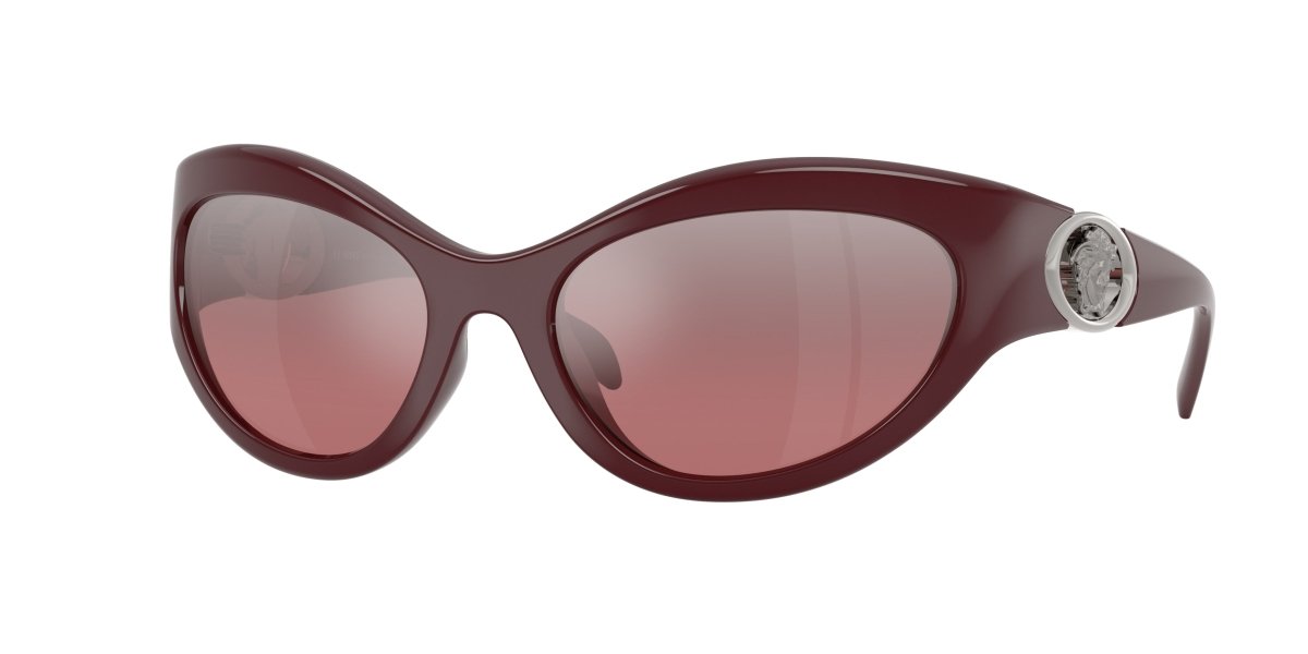 0VE4485 - Versace - (Burgundy) Pink Mirror Silver Gradient - 59 - 19 - 125 MM - Ardor Eyewear 8056262421789