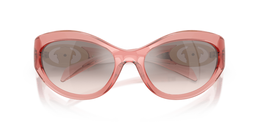 0VE4485 - Versace - (Transparent Pink) Light Brown Mirror Silver Grad - 59 - 19 - 125 MM - Ardor Eyewear 8056262421796