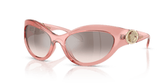 0VE4485 - Versace - (Transparent Pink) Light Brown Mirror Silver Grad - 59 - 19 - 125 MM - Ardor Eyewear 8056262421796