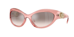 0VE4485 - Versace - (Transparent Pink) Light Brown Mirror Silver Grad - 59 - 19 - 125 MM - Ardor Eyewear 8056262421796