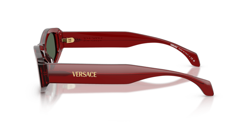 0VE4487 - Versace - (Transparent Bordeaux) Dark Green - 54 - 19 - 140 MM - Ardor Eyewear 8056262419878