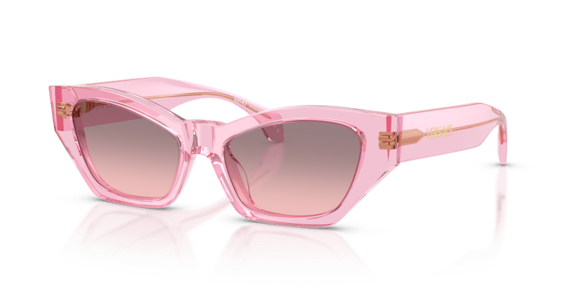 0VE4488U - Versace - (Transparent Rose) Rose Gradient Grey - 53 - 17 - 140 MM - Ardor Eyewear 8056262420911