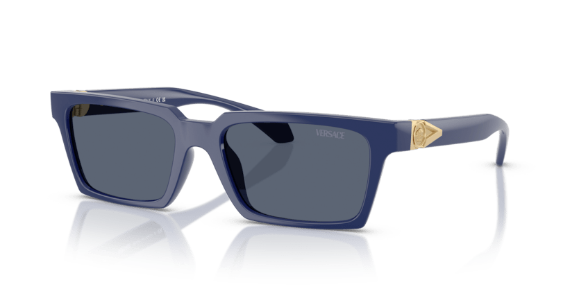 0VE4490U - Versace - (Solid Blue) Dark Grey - 55 - 18 - 140 MM - Ardor Eyewear 8056262422373