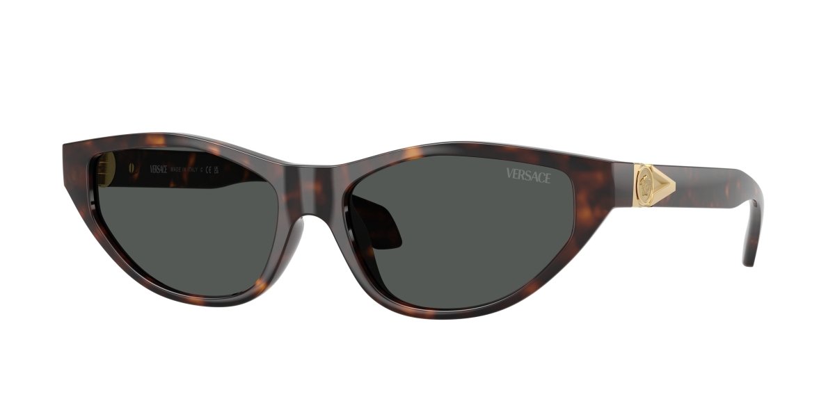 0VE4491U - Versace - (Havana) Dark Grey - 55 - 16 - 140 MM - Ardor Eyewear 8056262422557