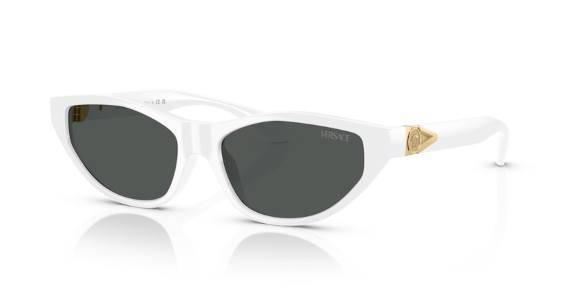 0VE4491U - Versace - (White) Dark Grey - 55 - 16 - 140 MM - Ardor Eyewear 8056262422564