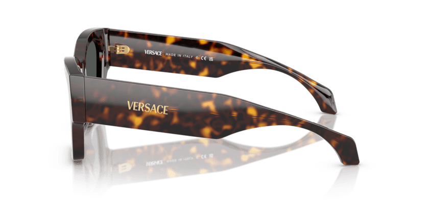 0VE4492U - Versace - (Dark Havana) Dark Grey - 53 - 18 - 140 MM - Ardor Eyewear 8056262421734