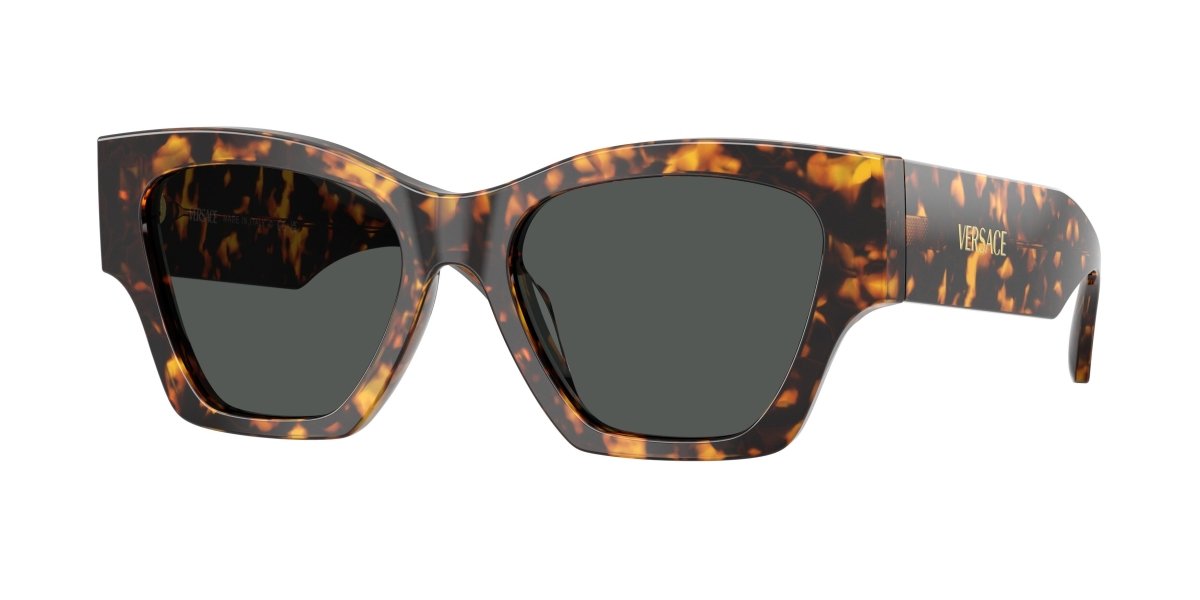 0VE4492U - Versace - (Havana Tortoise) Dark Grey - 53 - 18 - 140 MM - Ardor Eyewear 8056262421765