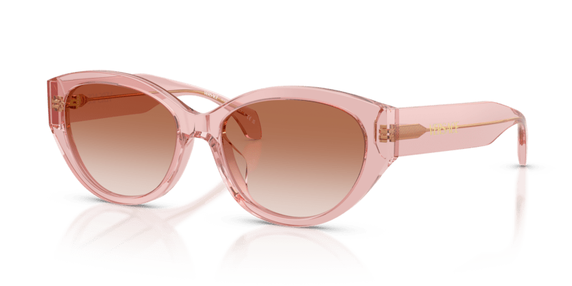 0VE4495D - Versace - (Peach Transparent) Pink Gradient - 56 - 17 - 140 MM - Ardor Eyewear 8056262448458