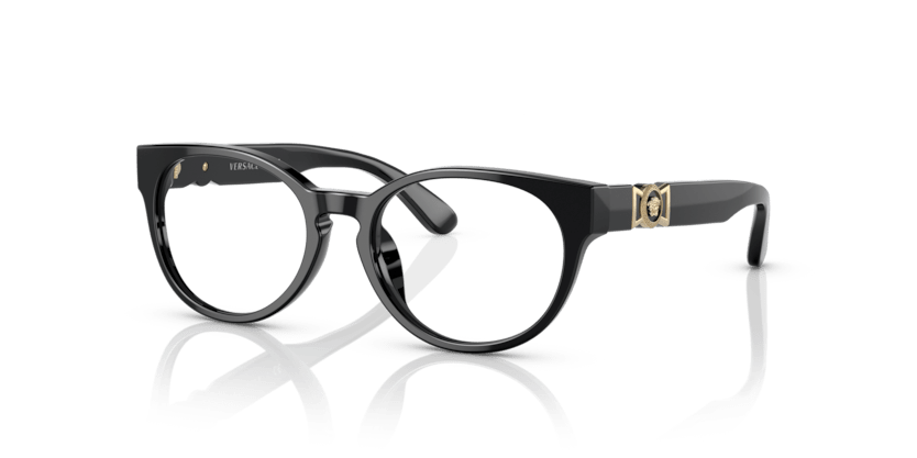 0VK3323U - Versace Kids - Black - (Black GB1) - 47 - 16 - 130 MM - Ardor Eyewear 8056597782630