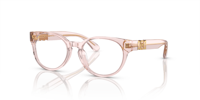 0VK3323U - Versace Kids - Pink - (Transparent Pink 5441) - 47 - 16 - 130 MM - Ardor Eyewear 8056597932080