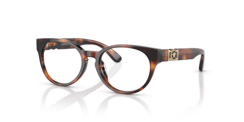 0VK3323U - Versace Kids - Tortoise - (Havana 5217) - 47 - 16 - 130 MM - Ardor Eyewear 8056597782654