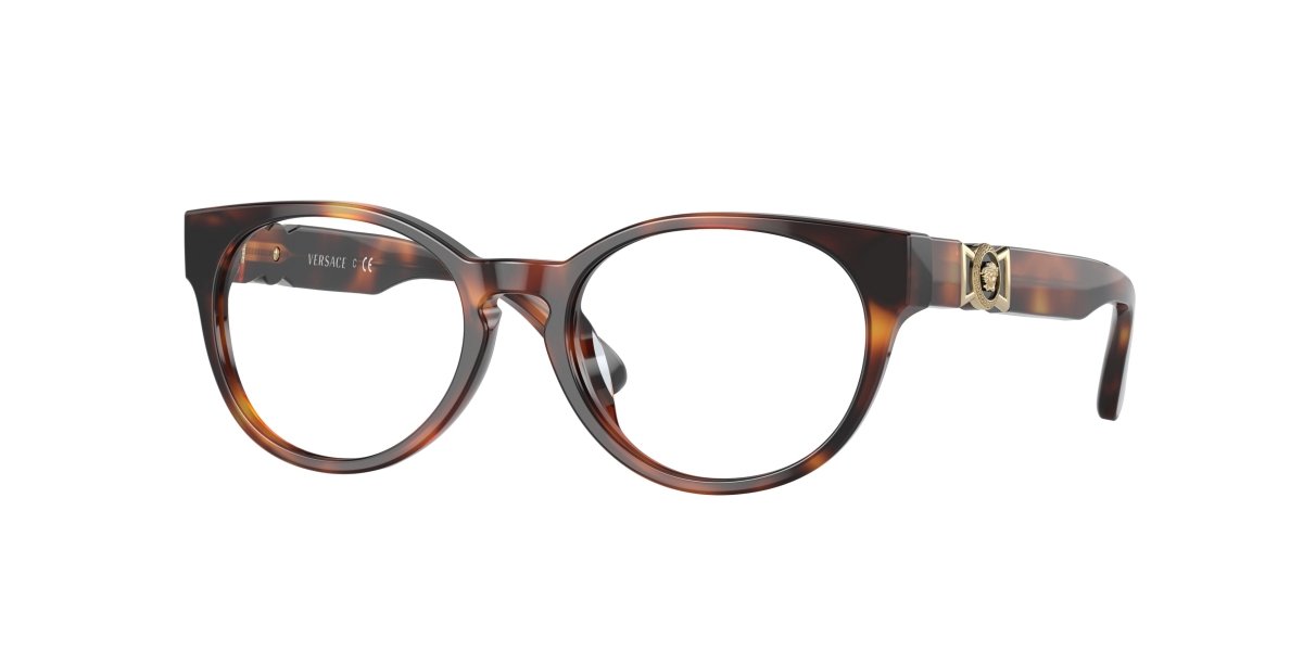 0VK3323U - Versace Kids - Tortoise - (Havana 5217) - 47 - 16 - 130 MM - Ardor Eyewear 8056597782654