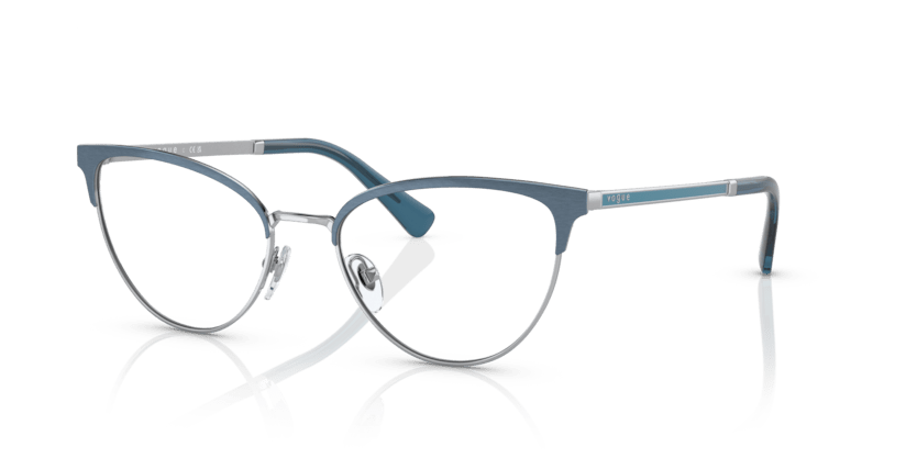 0VO4250 - Vogue - Blue - (Top Brushed Azure/Silver 5177) - 53 - 18 - 140 MM - Ardor Eyewear 8056597720250