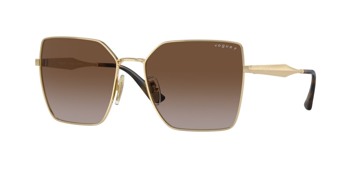 0VO4284S - Vogue - (Pale Gold) Gradient Brown Polar Polarized - 56 - 17 - 140 MM - Ardor Eyewear 8056597934213