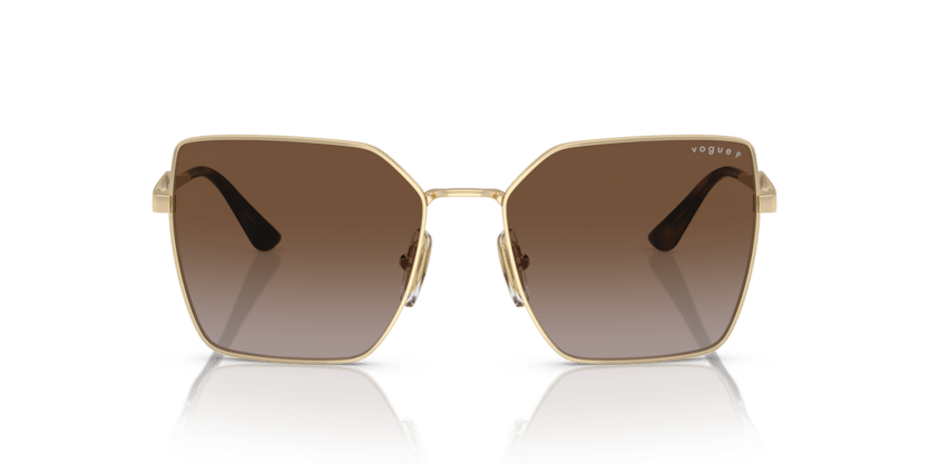 0VO4284S - Vogue - (Pale Gold) Gradient Brown Polar Polarized - 56 - 17 - 140 MM - Ardor Eyewear 8056597934213