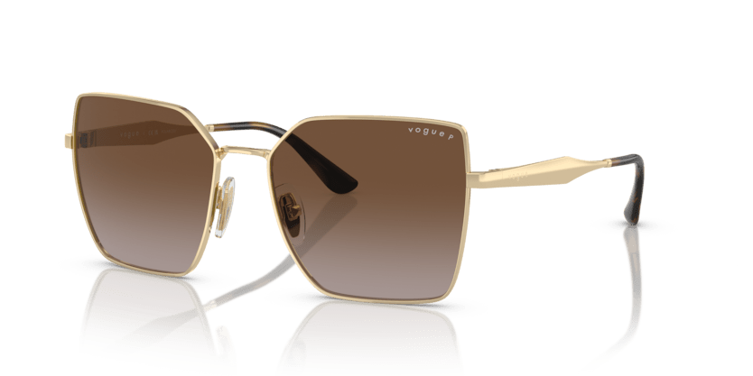 0VO4284S - Vogue - (Pale Gold) Gradient Brown Polar Polarized - 56 - 17 - 140 MM - Ardor Eyewear 8056597934213