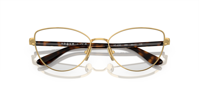 0VO4285 - Vogue - Gold - (Gold 280) - 53 - 17 - 135 MM - Ardor Eyewear 8056597926928