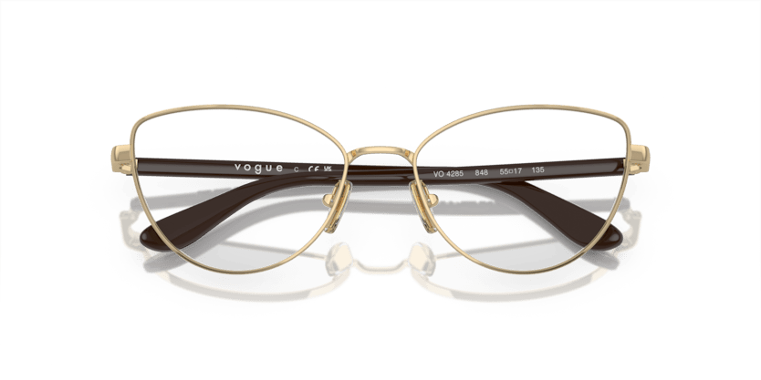 0VO4285 - Vogue - Gold - (Pale Gold 848) - 53 - 17 - 135 MM - Ardor Eyewear 8056597927000