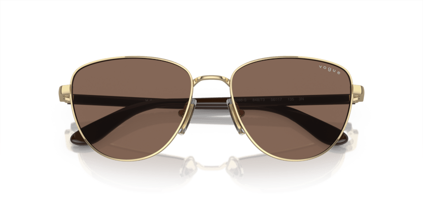 0VO4286S - Vogue - (Pale Gold) Dark Brown - 56 - 17 - 135 MM - Ardor Eyewear 8056597932752