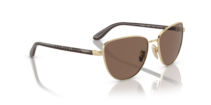 0VO4286S - Vogue - (Pale Gold) Dark Brown - 56 - 17 - 135 MM - Ardor Eyewear 8056597932752