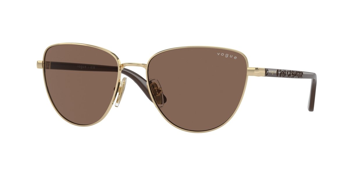 0VO4286S - Vogue - (Pale Gold) Dark Brown - 56 - 17 - 135 MM - Ardor Eyewear 8056597932752