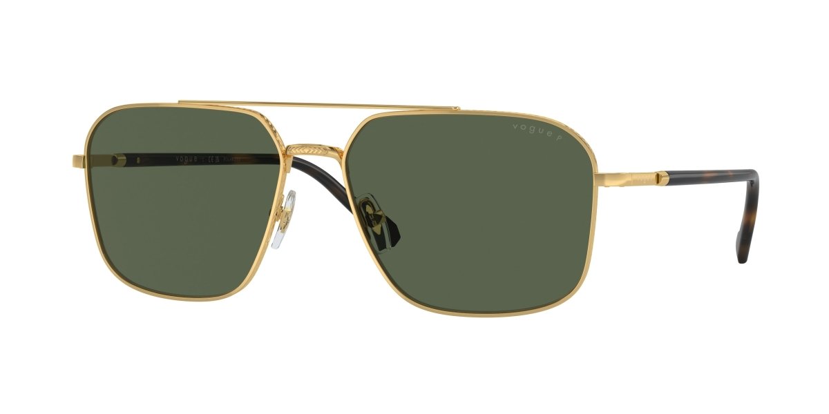 0VO4289S - Vogue - (Gold) Dark Green Polarized - 59 - 16 - 145 MM - Ardor Eyewear 8056597933650