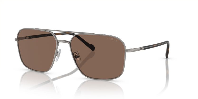 0VO4289S - Vogue - (Gunmetal) Dark Brown - 59 - 16 - 145 MM - Ardor Eyewear 8056597933698