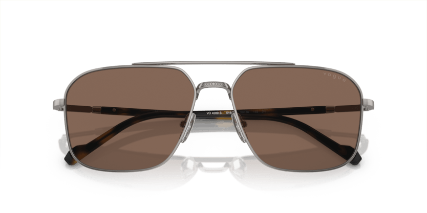 0VO4289S - Vogue - (Gunmetal) Dark Brown - 59 - 16 - 145 MM - Ardor Eyewear 8056597933698