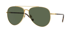 0VO4290S - Vogue - (Gold) Dark Green Polarized - 60 - 14 - 145 MM - Ardor Eyewear 8056597933261