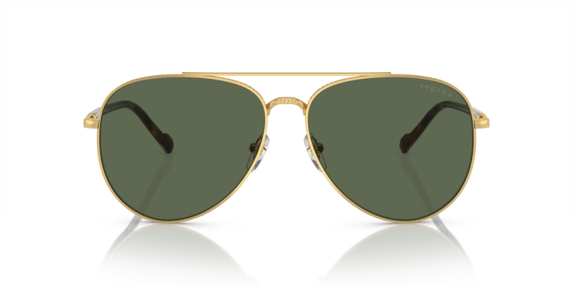 0VO4290S - Vogue - (Gold) Dark Green Polarized - 60 - 14 - 145 MM - Ardor Eyewear 8056597933261