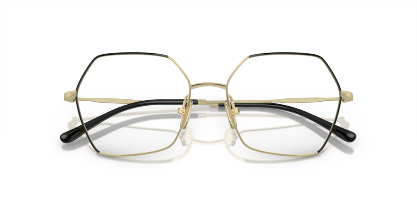 0VO4297T - Vogue - Black - (Top Black/Light Gold 5195) - 53 - 17 - 140 MM - Ardor Eyewear 8056597934565