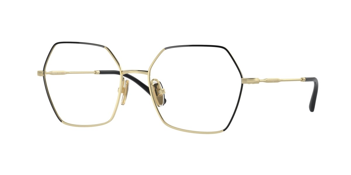 0VO4297T - Vogue - Black - (Top Black/Light Gold 5195) - 53 - 17 - 140 MM - Ardor Eyewear 8056597934565