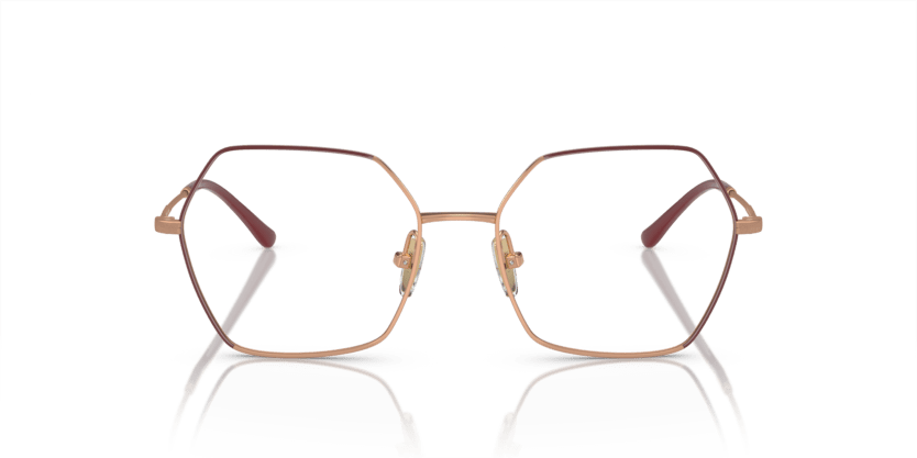 0VO4297T - Vogue - Red - (Top Bordeaux/Rose Gold 5194) - 53 - 17 - 140 MM - Ardor Eyewear 8056597934558