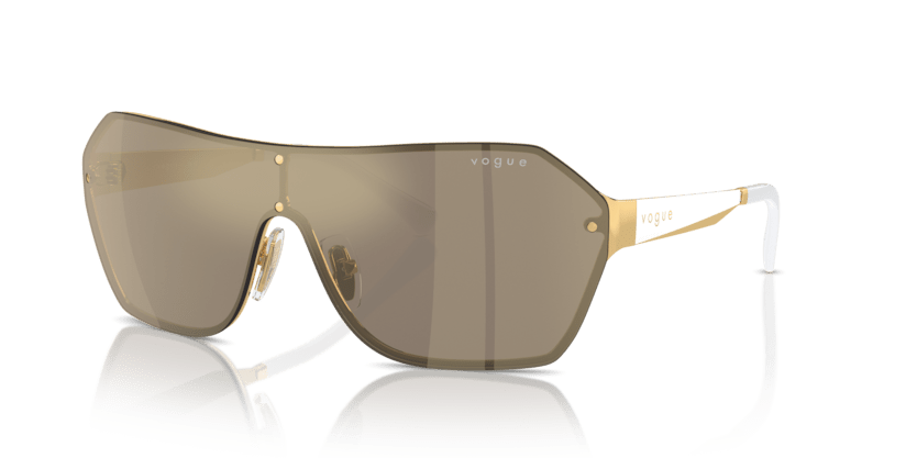 0VO4302S - Vogue - (Gold) Light Brown Mirror Gold - 41 - 141 - 130 MM - Ardor Eyewear 8056262006764