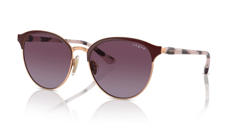 0VO4303S - Vogue - (Top Bordeaux/Rose Gold) Violet Gradient - 56 - 17 - 140 MM - Ardor Eyewear 8056262018446