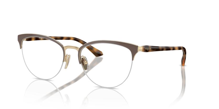 0VO4304 - Vogue - Brown - (Top Brown/Pale Gold 5199) - 51 - 18 - 140 MM - Ardor Eyewear 8056262014554