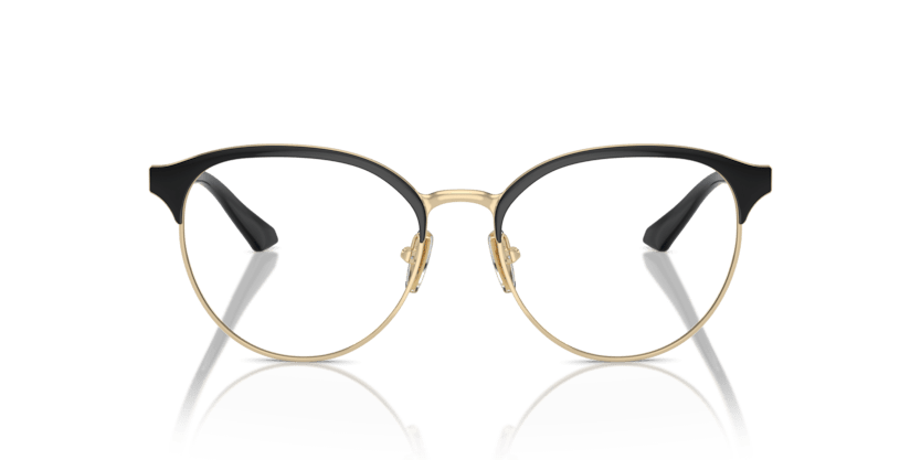 0VO4305 - Vogue - Black - (Top Black/Pale Gold 352) - 51 - 17 - 140 MM - Ardor Eyewear 8056262018347