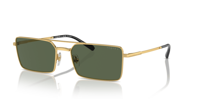 0VO4309S - Vogue - (Gold) Dark Green Polarized - 55 - 18 - 145 MM - Ardor Eyewear 8056262009680