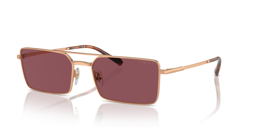 0VO4309S - Vogue - (Rose Gold) Purple Polarized - 55 - 18 - 145 MM - Ardor Eyewear 8056262009727