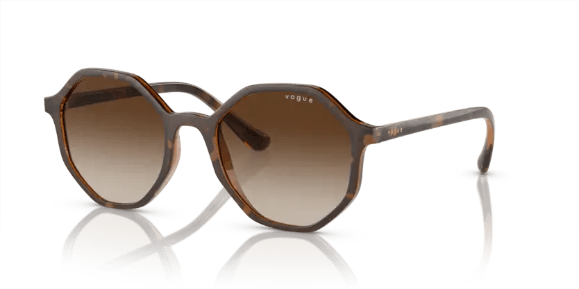 0VO5222S - Vogue - Top havana/ brown transparent - 52 MM - Ardor Eyewear