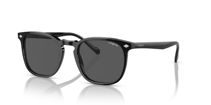 0VO5328S - Vogue - (Black) Dark Grey - 49 - 20 - 145 MM - Ardor Eyewear 8056597209236