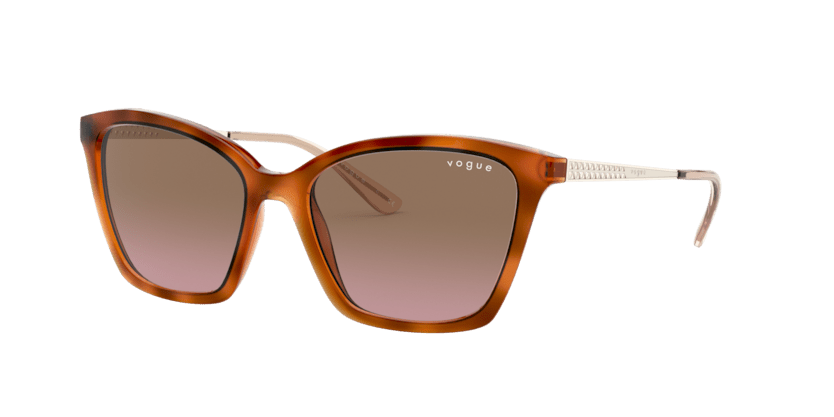 0VO5333S - Vogue - (Light Havana) Pink Gradient Brown - 54 - 17 - 140 MM - Ardor Eyewear 8056597235464