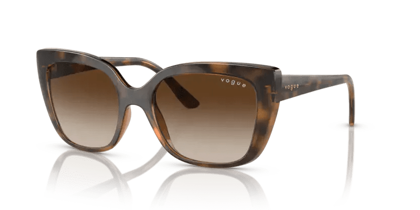 0VO5337S - Vogue - (Dark Havana) Brown Gradient - 53 - 18 - 140 MM - Ardor Eyewear 8056597238007