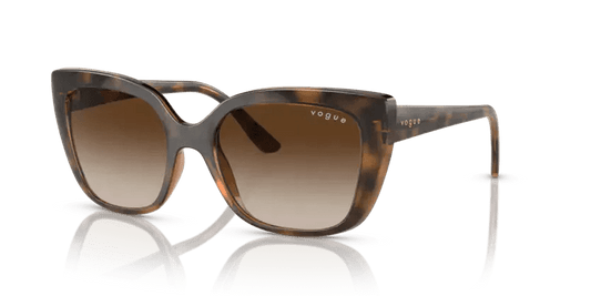 0VO5337S - Vogue - (Dark Havana) Brown Gradient - 53 - 18 - 140 MM - Ardor Eyewear 8056597238007