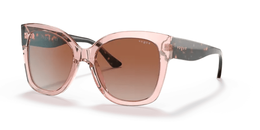 0VO5338S - Vogue - (Pink Transparent) Brown Gradient - 54 - 19 - 140 MM - Ardor Eyewear 8056597436649