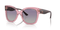 0VO5338S - Vogue - (Transparent Pink) Violet Polarized - 54 - 19 - 140 MM - Ardor Eyewear 8056597733748